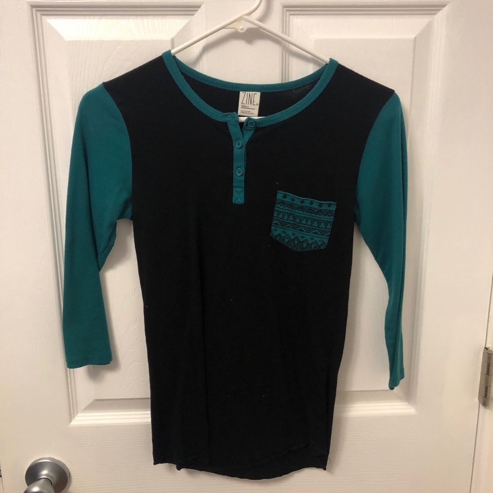 Zine Baseball Tee